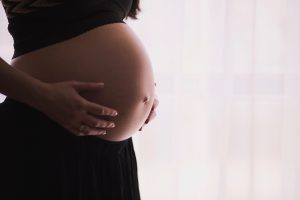gravid kvinna